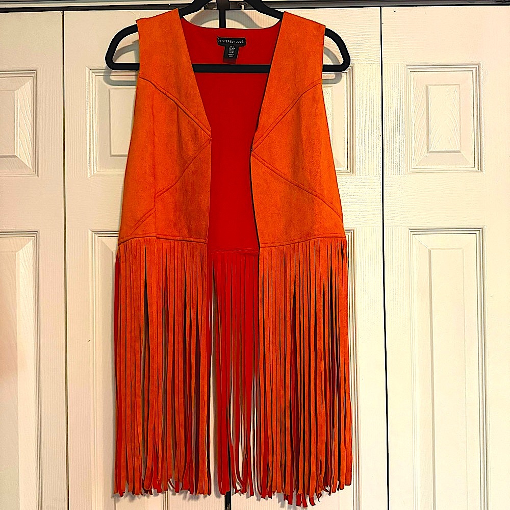 Orange Sincerely Jules vest